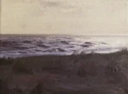 North Sea study 7 18 x 12cm Private Collection