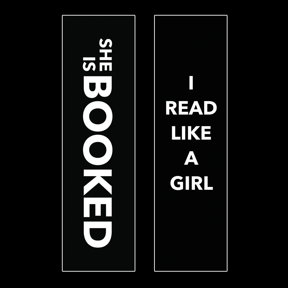 SOLD OUT - Limited Edition Black Bookmarks