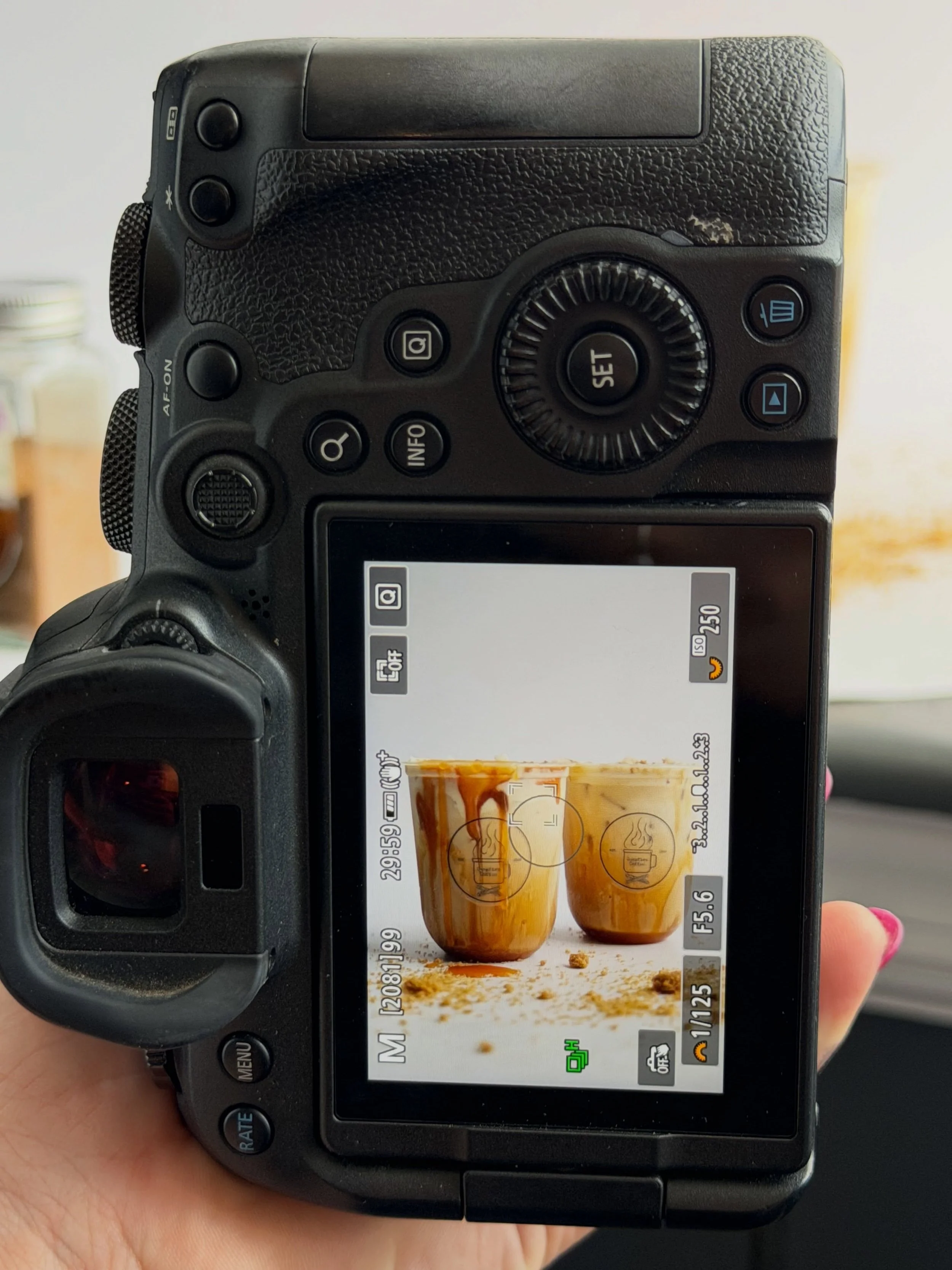 June menu but on camera 📸✨