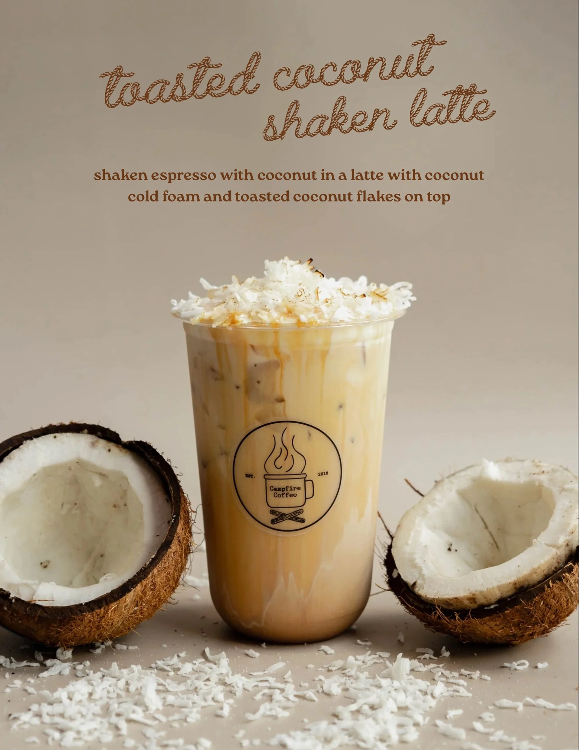 coconut everything latte &hellip; YES PLZ 🥥🌴☀️