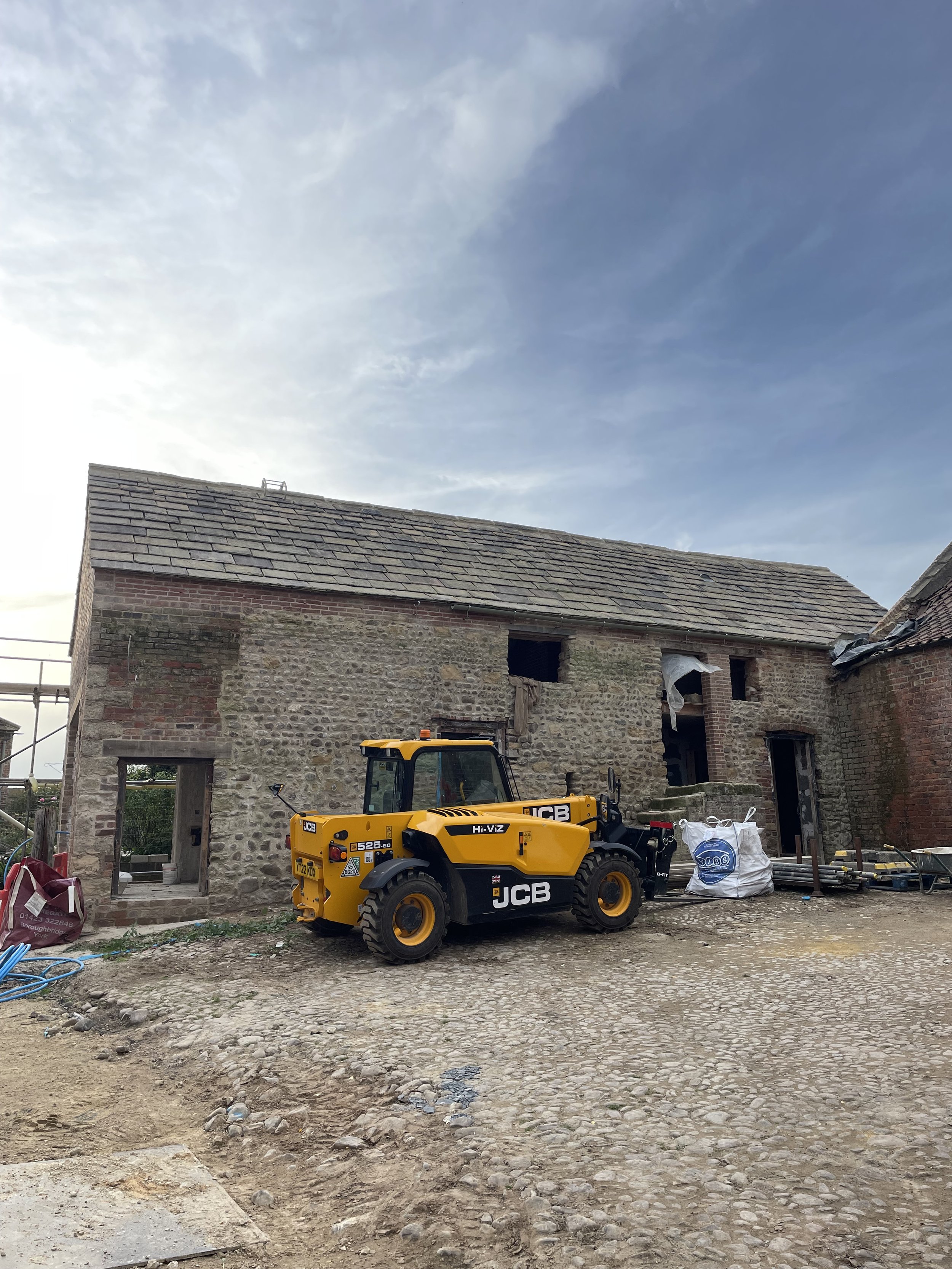 Grade two listed barn conversion 