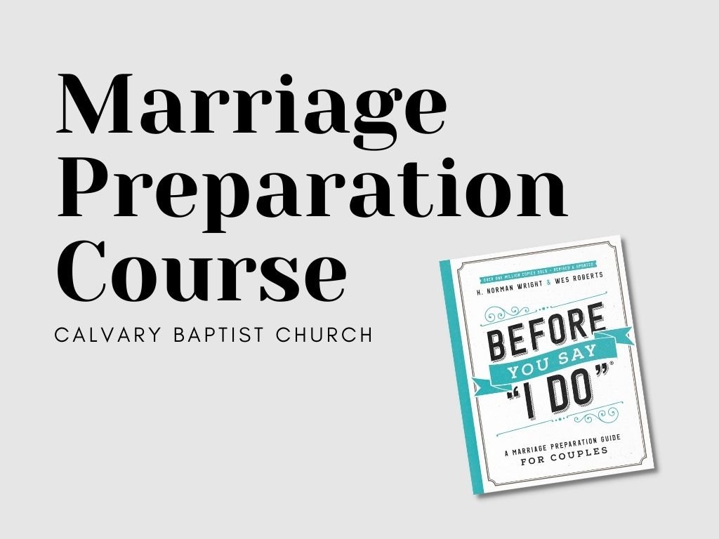 Marriage Preparation Course