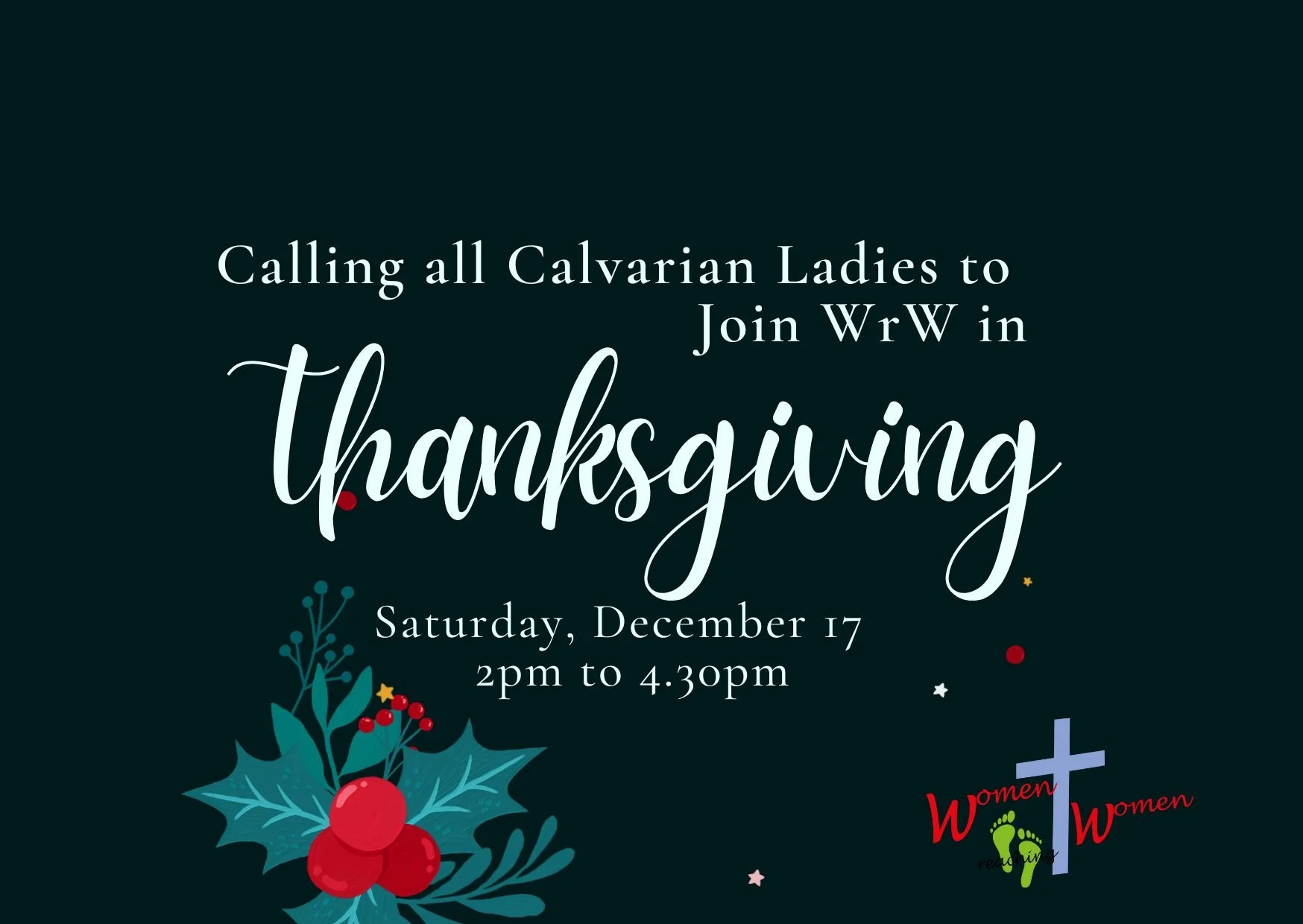 WRW Thanksgiving Celebrations