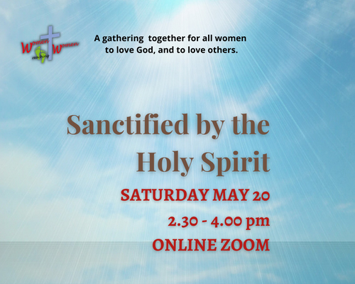 WrW Monthly Gathering: Sanctified by the Holy Spirit