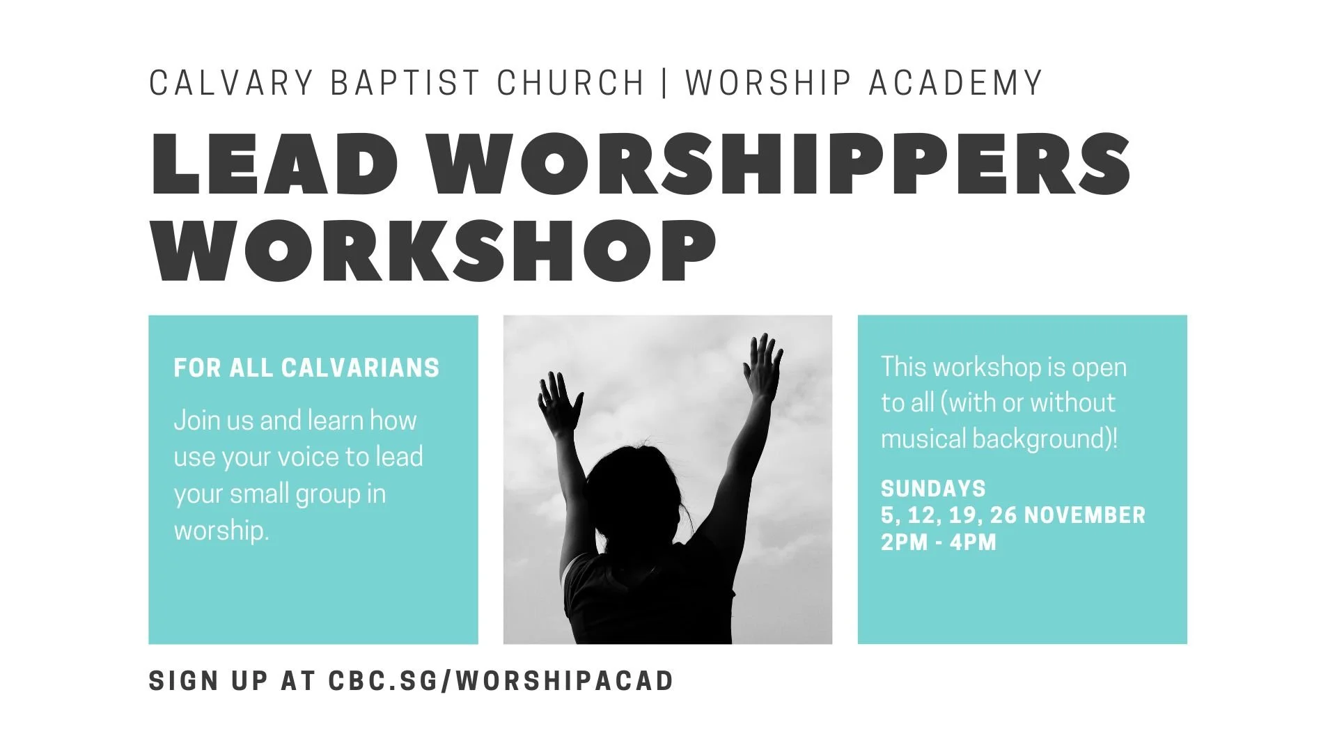 Worship Academy 2023: Lead Worshippers Workshop