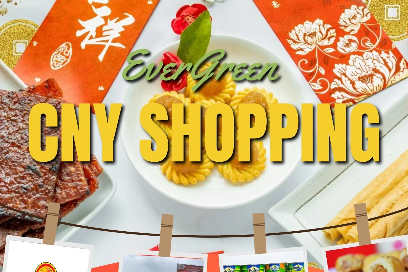 Evergreen Chinese New Year Shopping