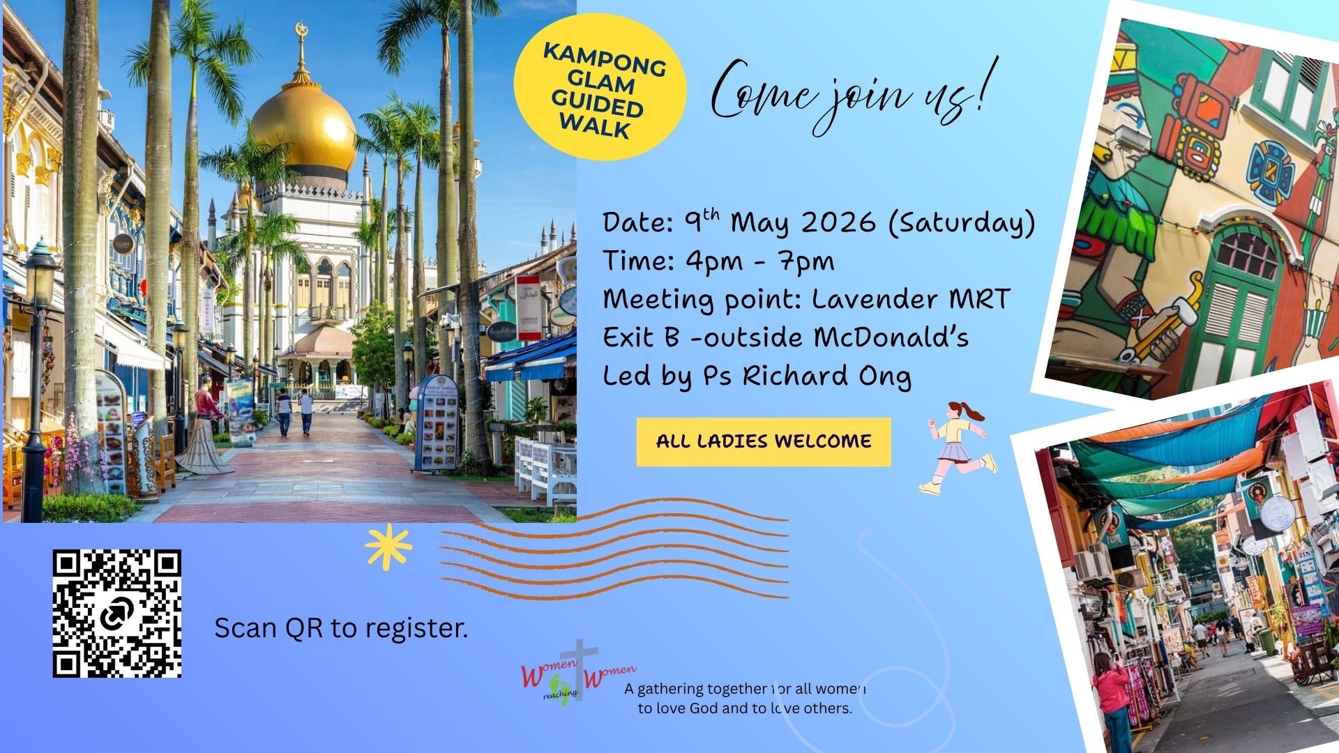 Women Reaching Women (WrW): Kampong Glam Walk