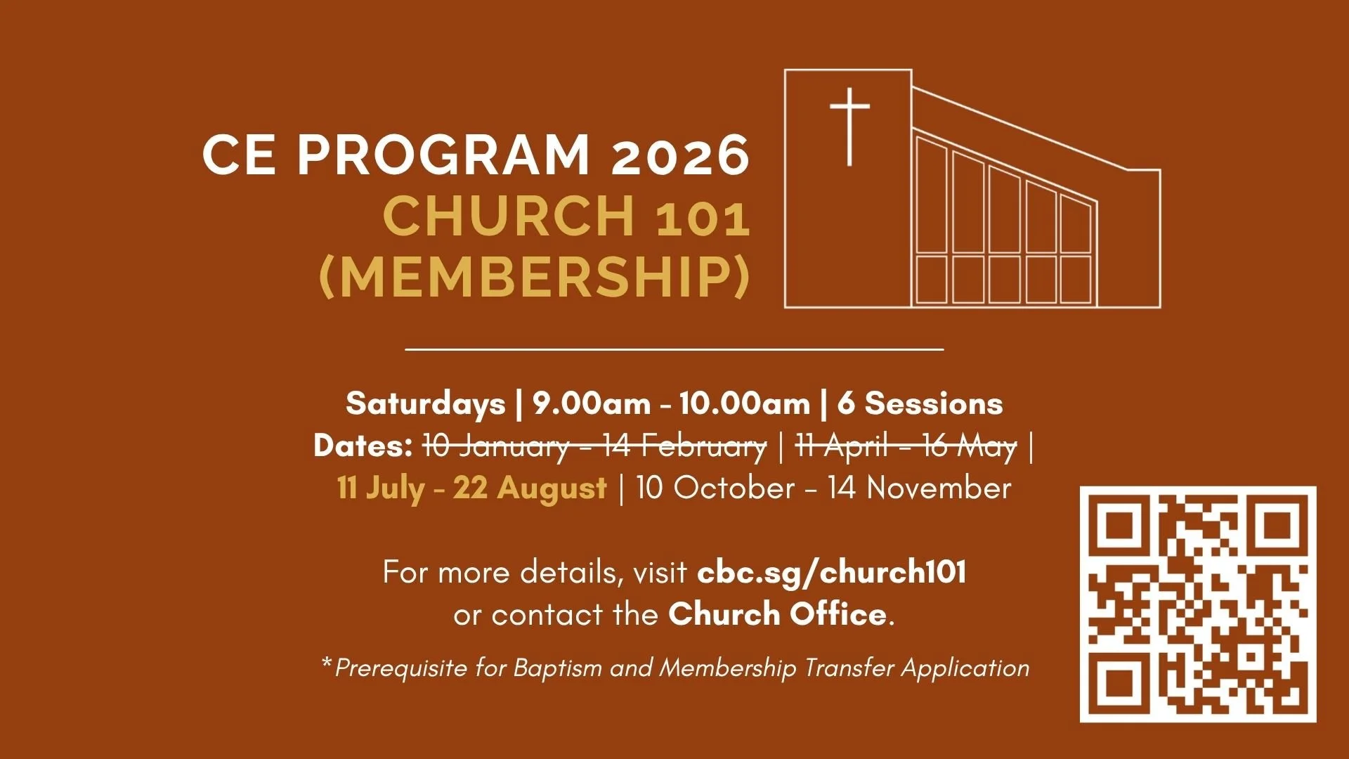 Church101 (Membership) Course