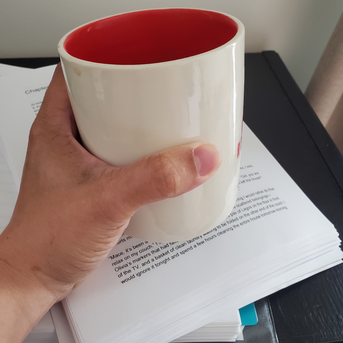 I'm writing a novel (and yes, there's a chef)