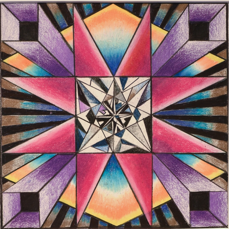 Star Tunnel Study #2, 2018