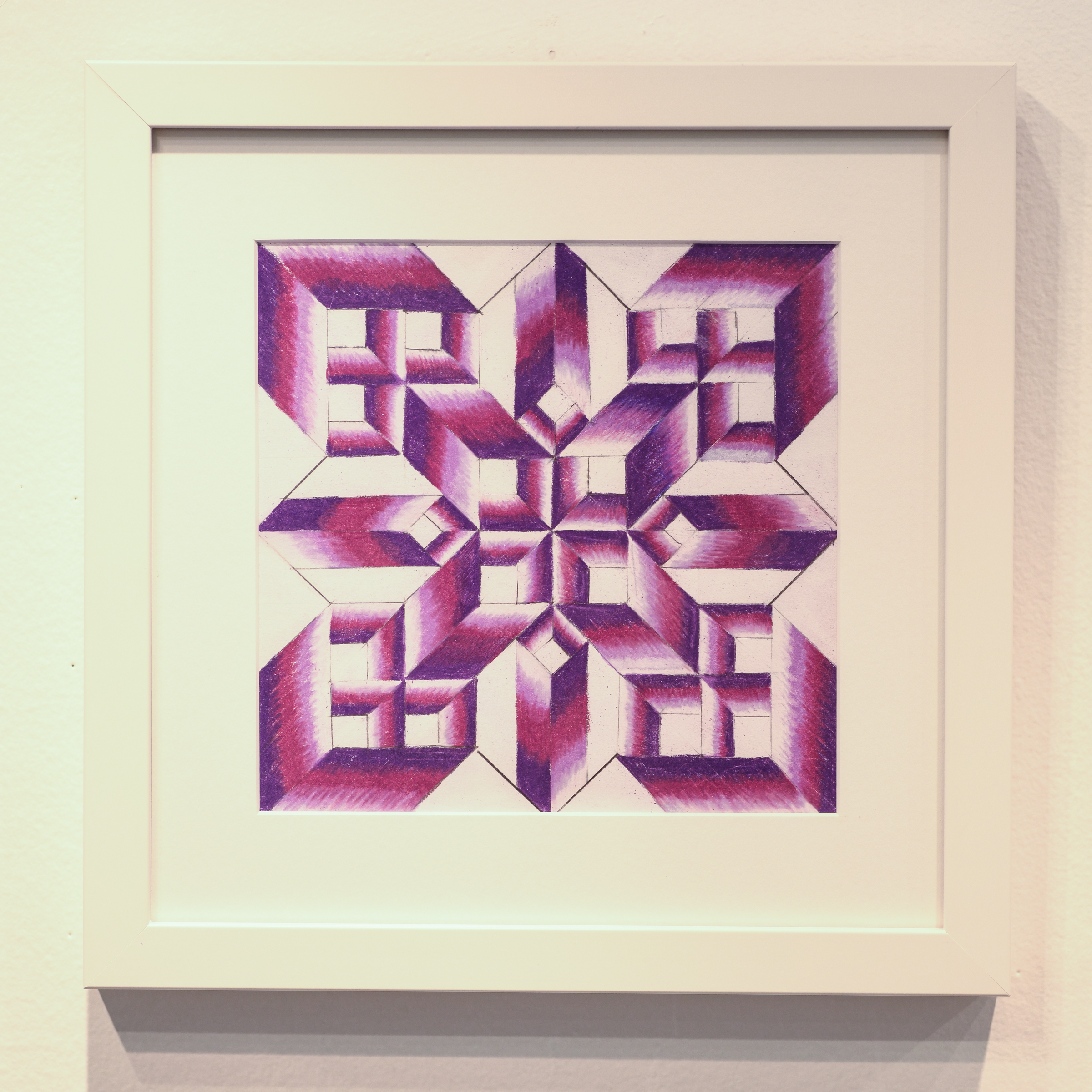 Tunnel Study #2 (Violet), 2018
