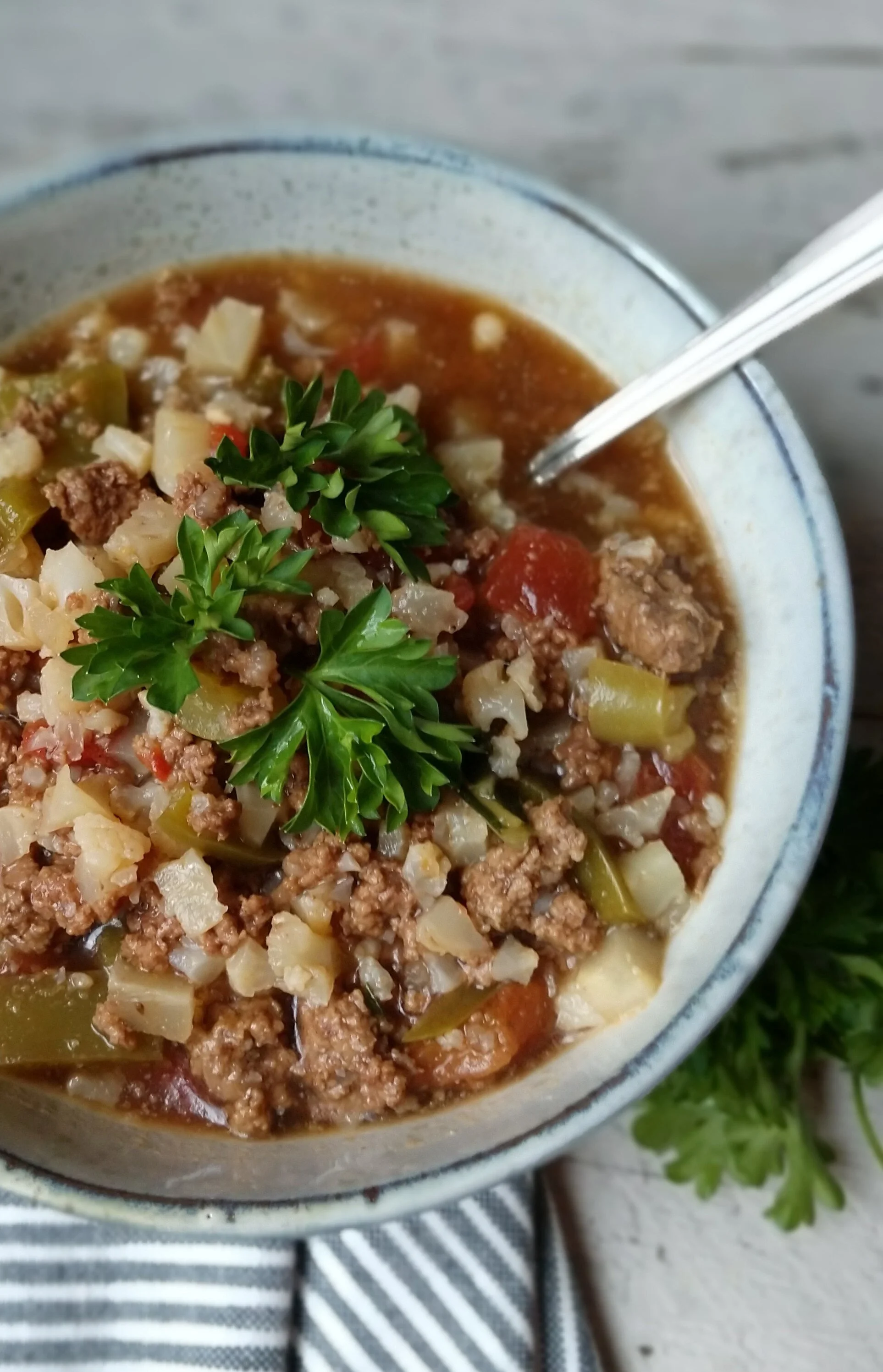 Stuffed Pepper Soup