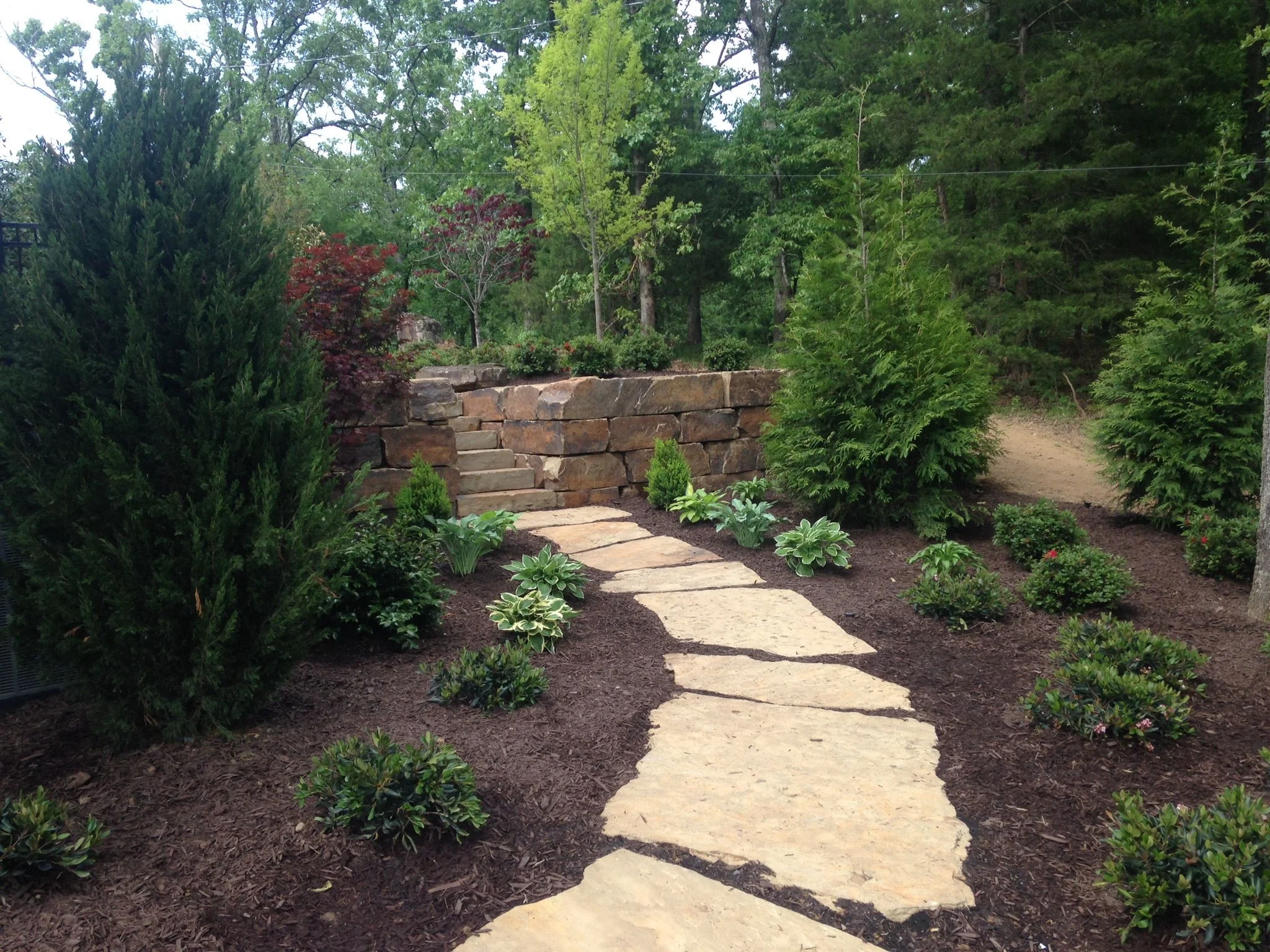 retaining walls conway ar landscaping