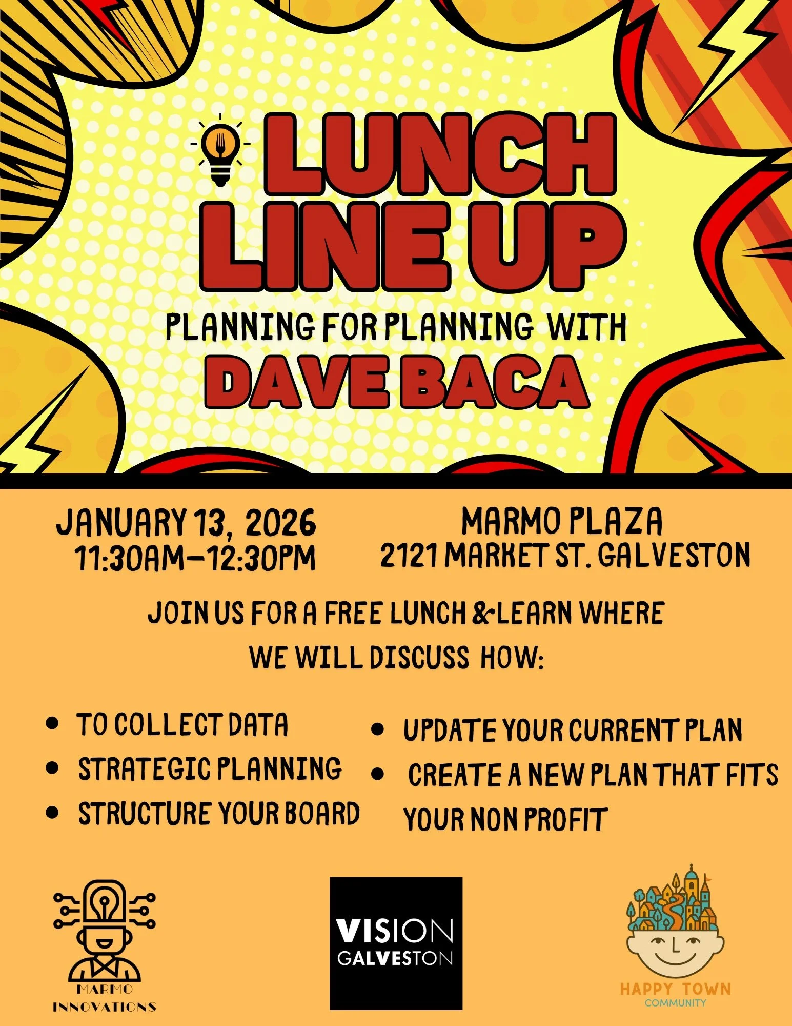 Lunch Line Up: Planning for Planning