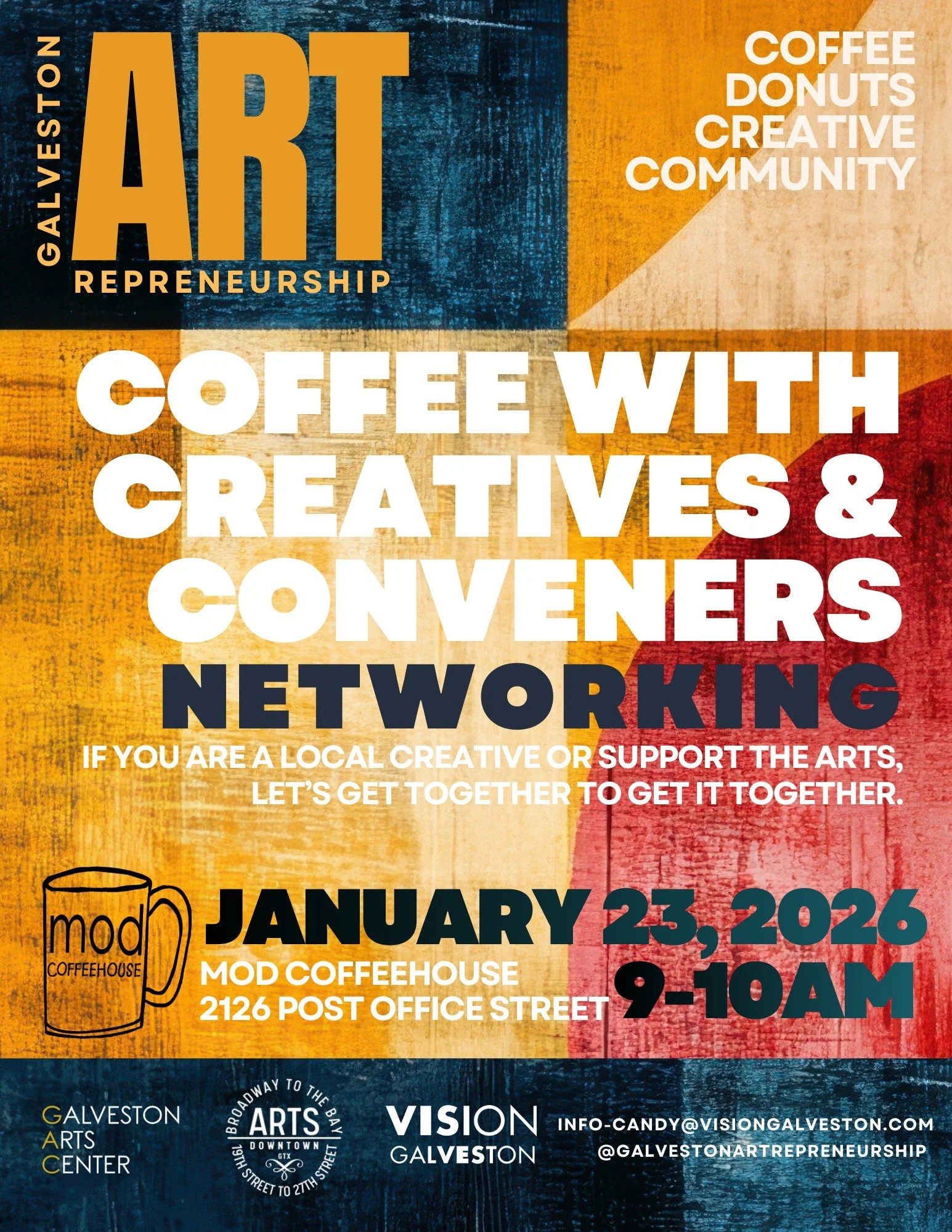 Artrepreneurship Coffee with Creatives networking
