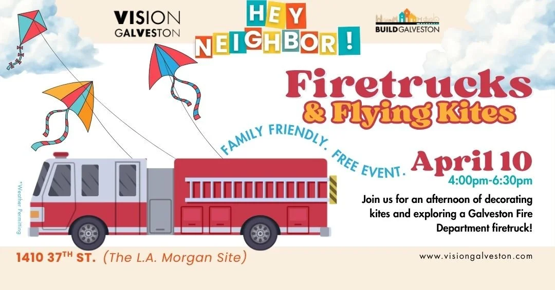 Hey Neighbor! Firetrucks & Flying Kites.