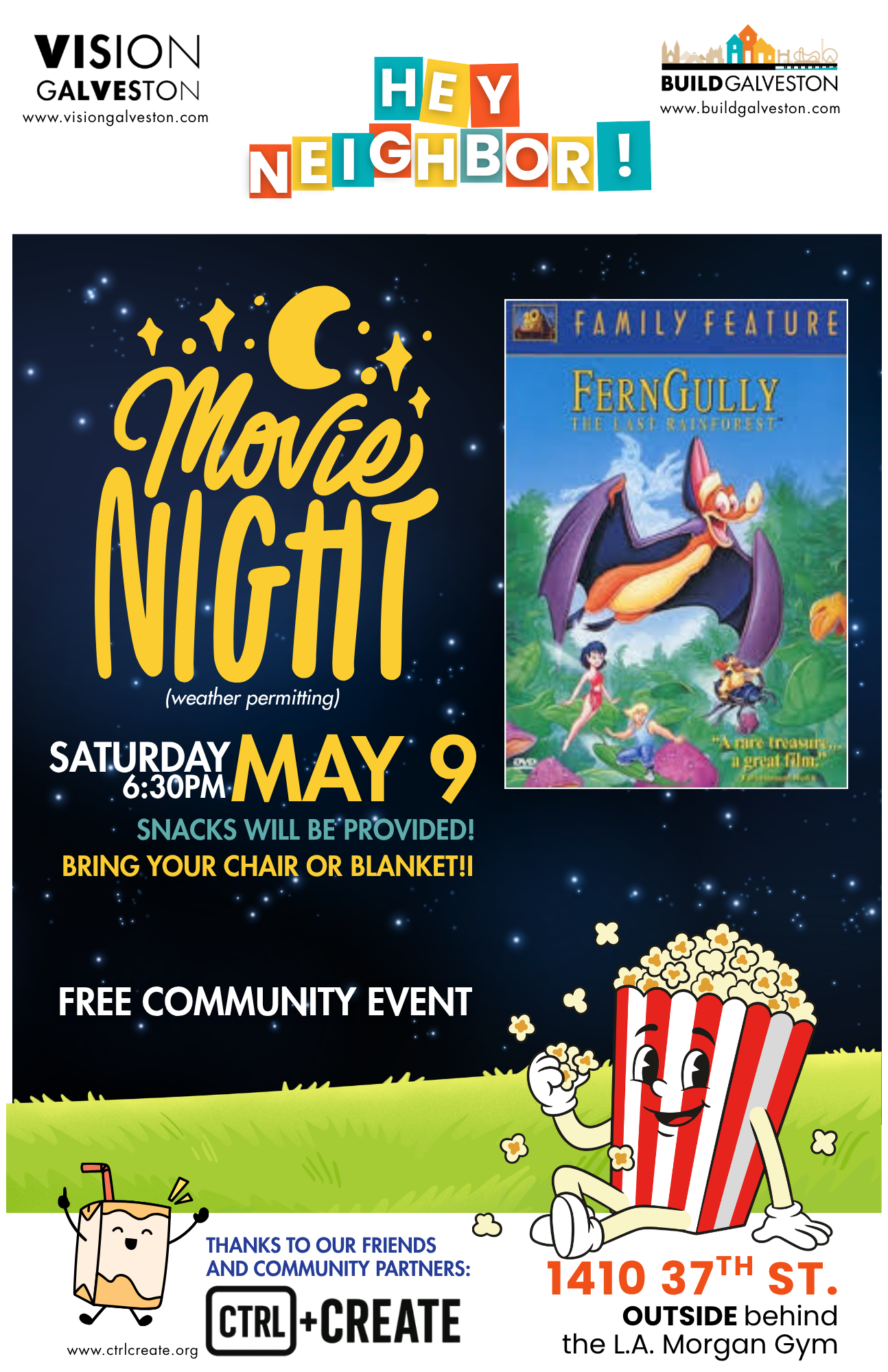 Hey Neighbor Community Movie Night
