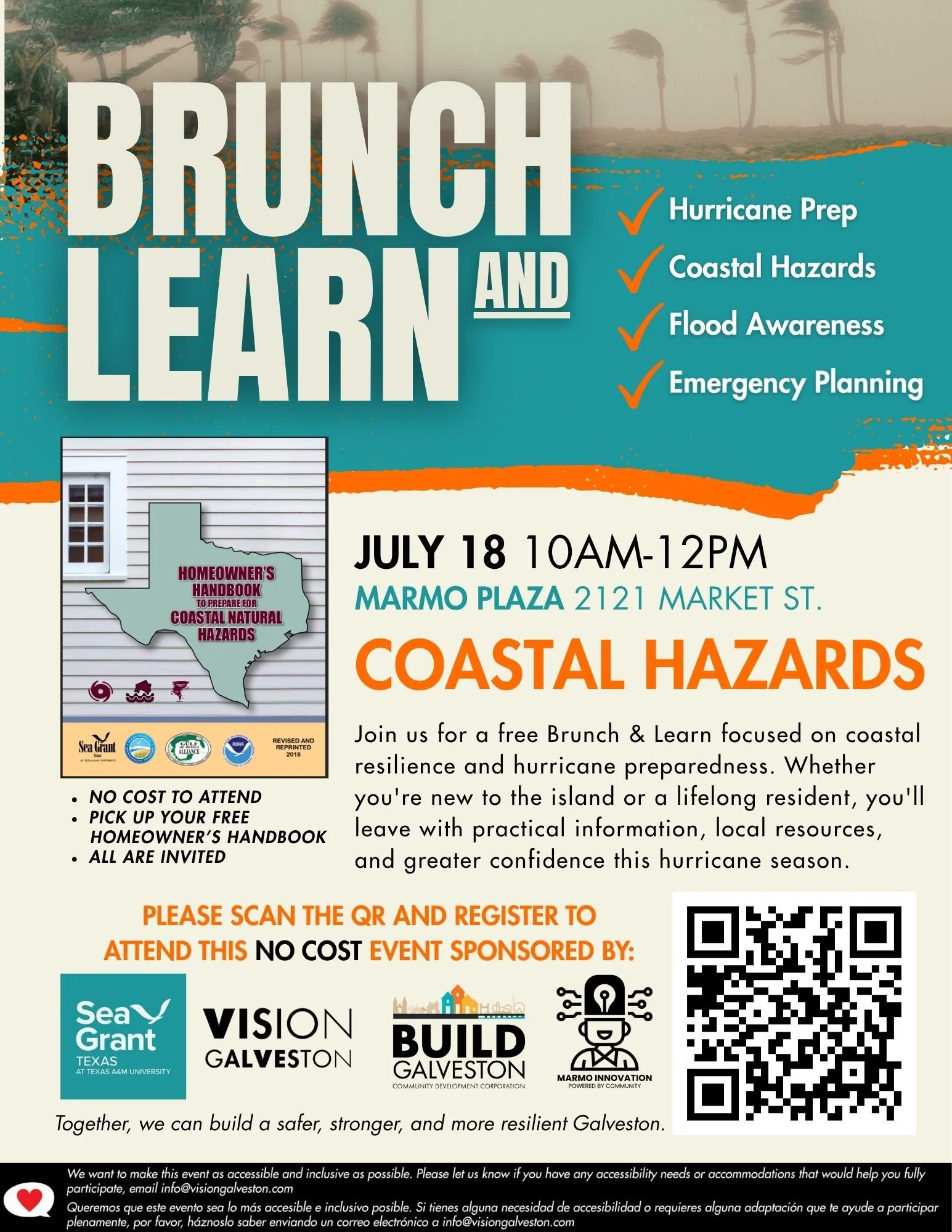 Brunch and Learn: Coastal Hazards
