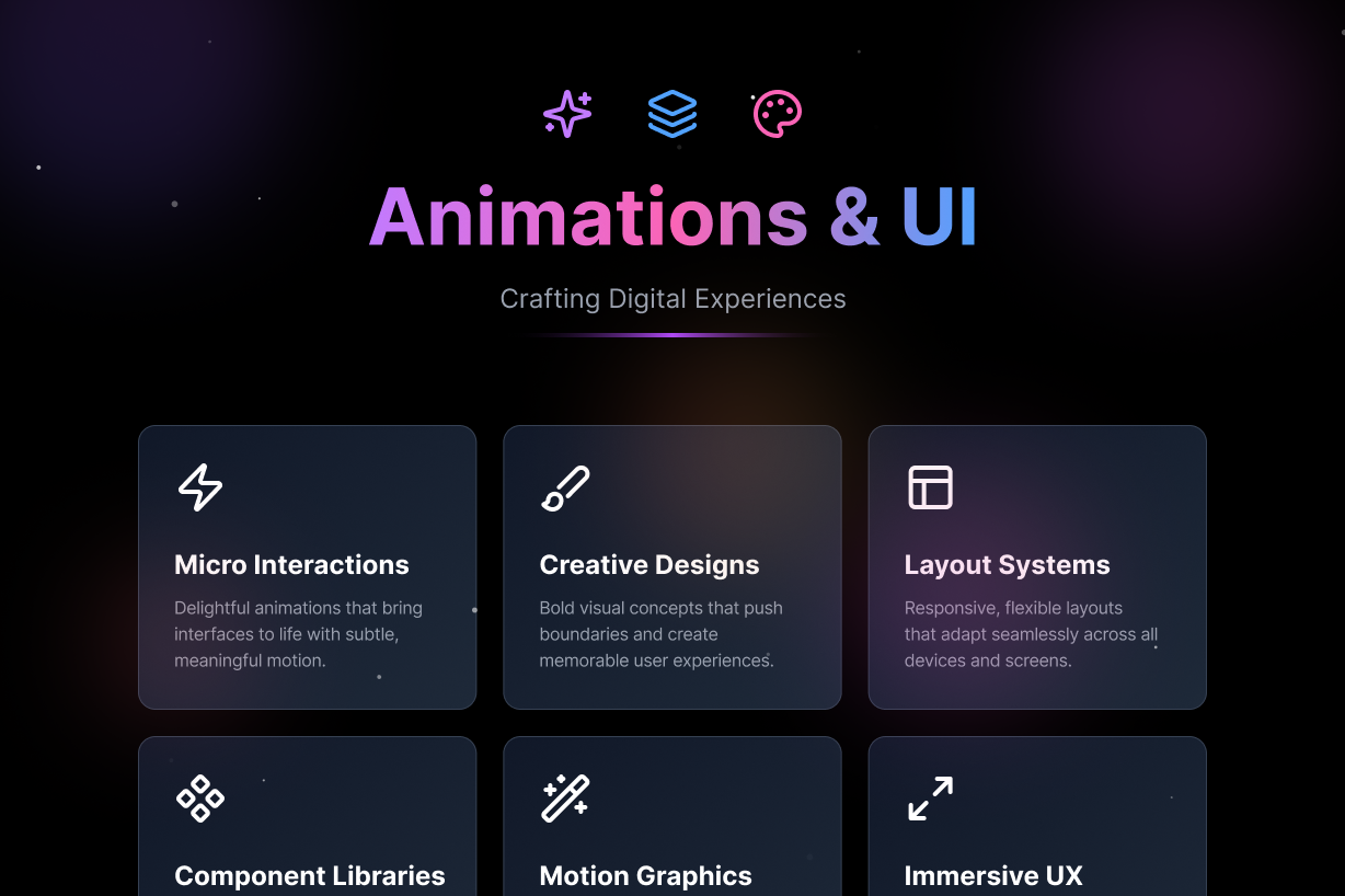 Animations & UI