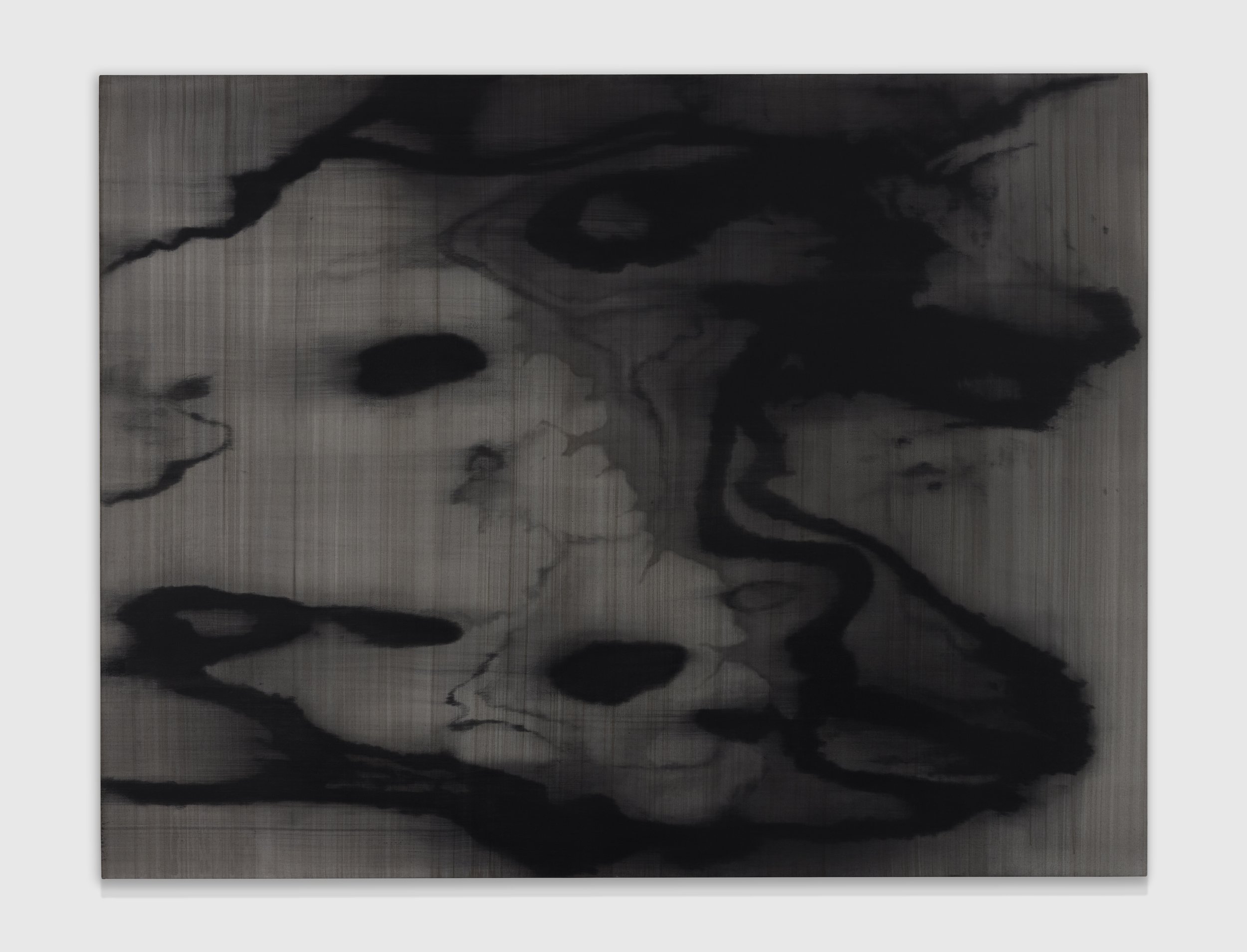 Iron Ember, 2025
Charcoal, gesso, and oil on linen
46 x 60 inches
157.5 x 152.5 cm