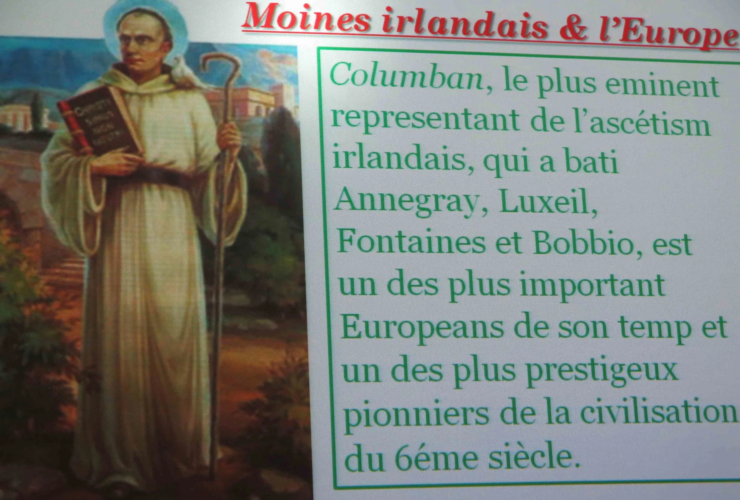 Nous sommes tous des enfants de moines irlandais