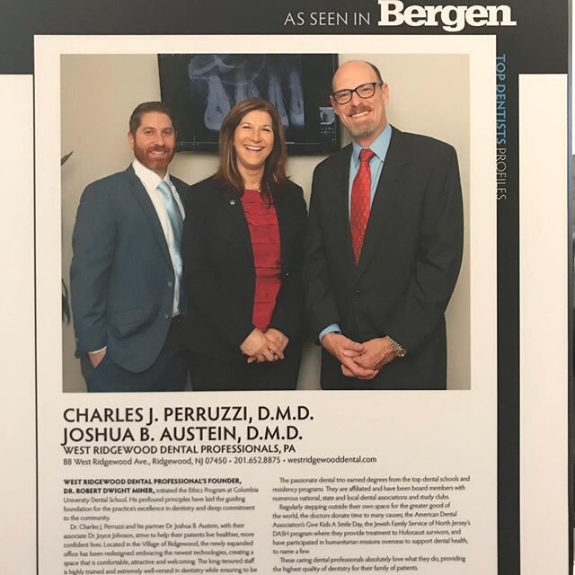 Check out Bergen Magazine Top Dentists section!
#topdentist #topdoctor #ridgewooddentist #ridgewoodnj #cosmeticdentistry #cosmeticdentist #smilemakeover #veneers #bergencounty #bergencountydentists