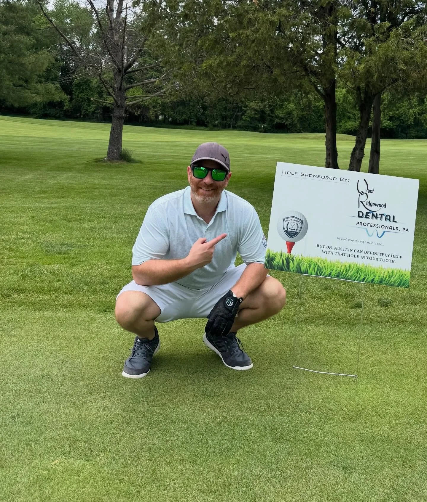 Proud sponsors or @dads_night golf outing yesterday. Great day with some great guys, and we raised lots of money for the students and schools!
