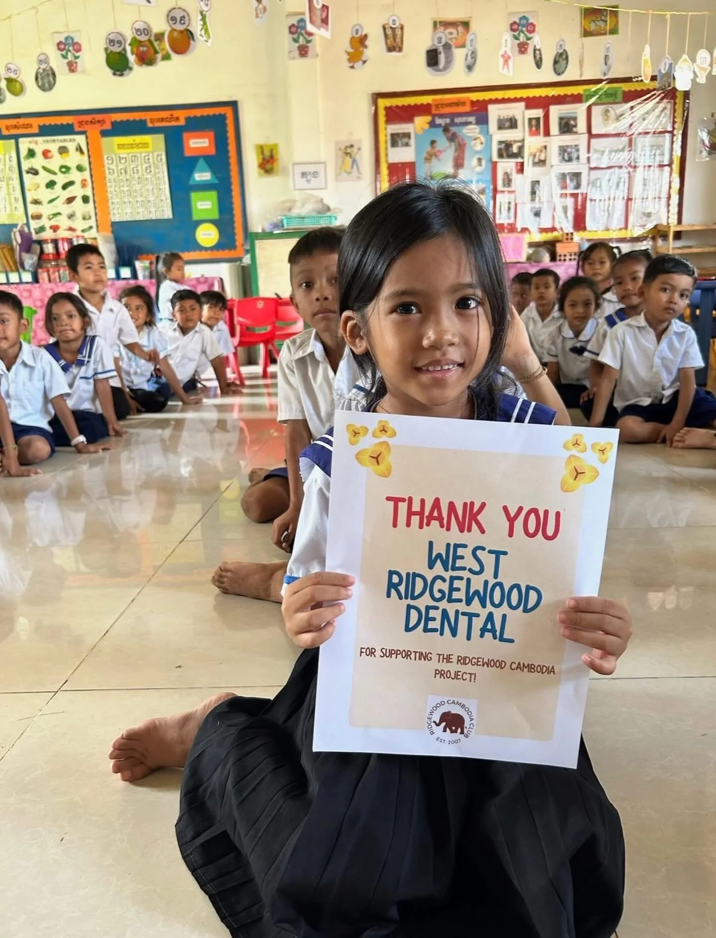 Giving back is extremely important to West Ridgewood Dental and our staff. There are numerous community outreaches we participate in both locally and around the world to those less fortunate. For years we have donated to the Cambodia project and this