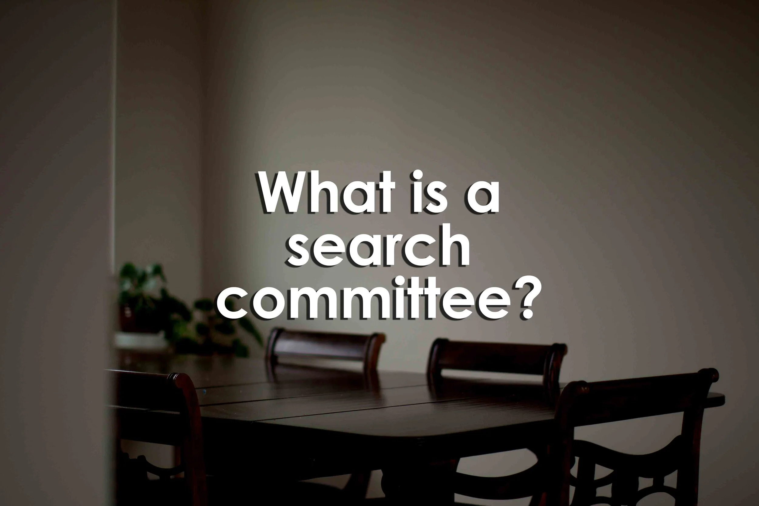 What is a search committee? — Job Hakr Student Affairs Job Search