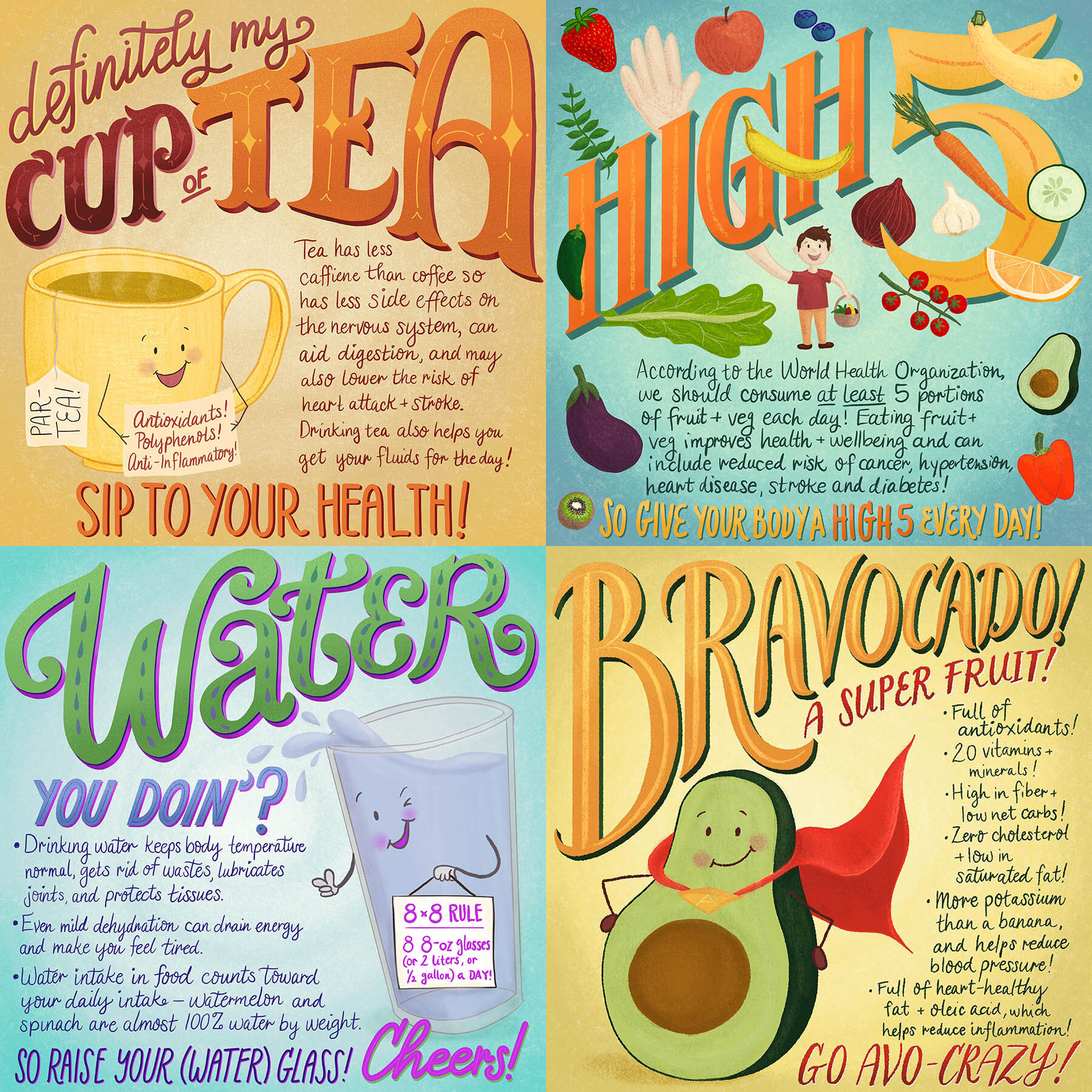 Eat healthy stay healthy drawing || Poster drawing on eat healthy stay  healthy - step by step - YouTube
