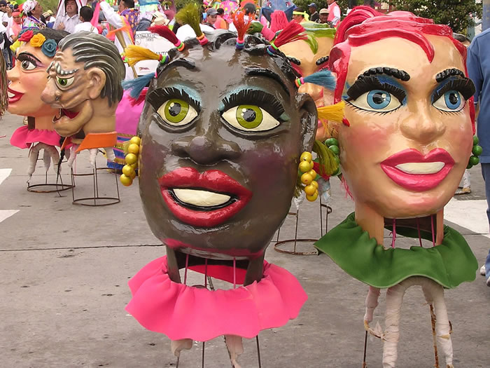 5 janvier : la Journée des Noirs du carnaval de Pasto