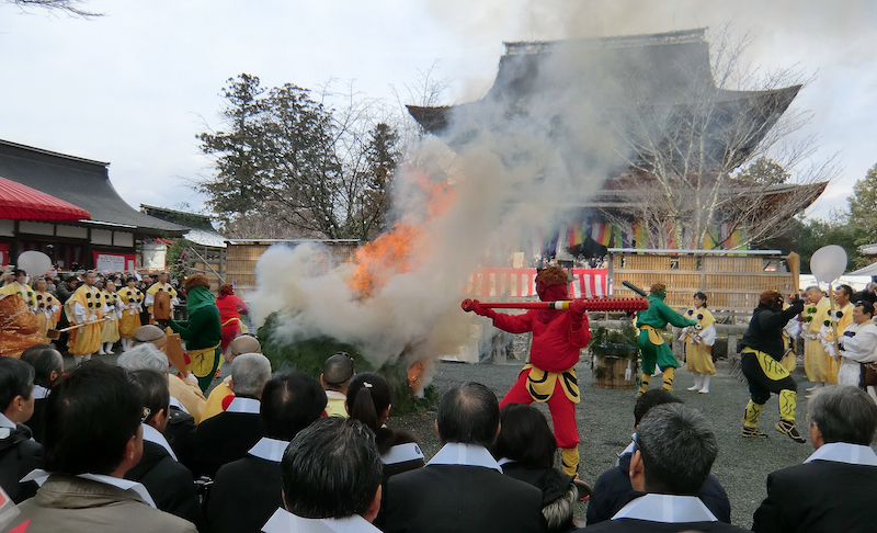 3 février : les Japonais attendent l’arrivée du printemps