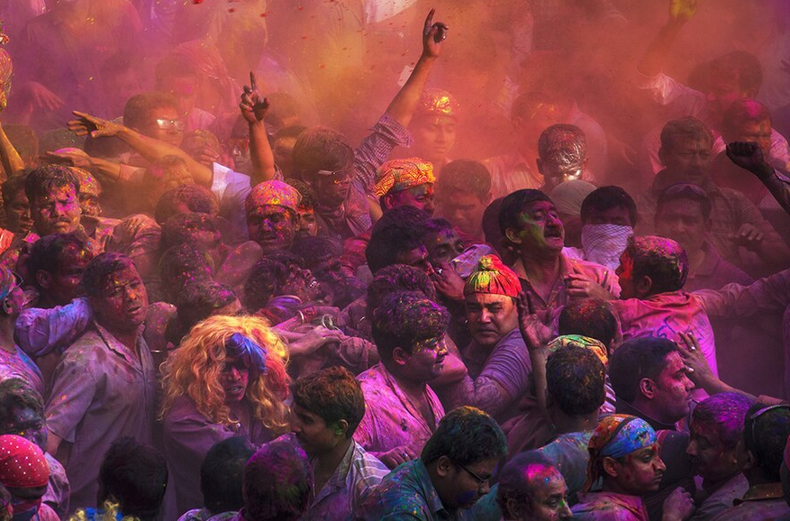 4 mars : c’est Holi, la fête des couleurs en Inde