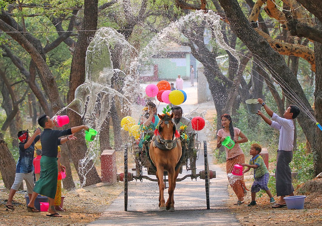 13 avril : un nouvel an bouddhique chaud mais aussi mouillé que d’ordinaire