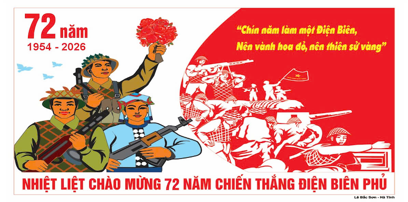7 mai : le Vietnam&nbsp; célèbre la victoire de Diên Biên Phu