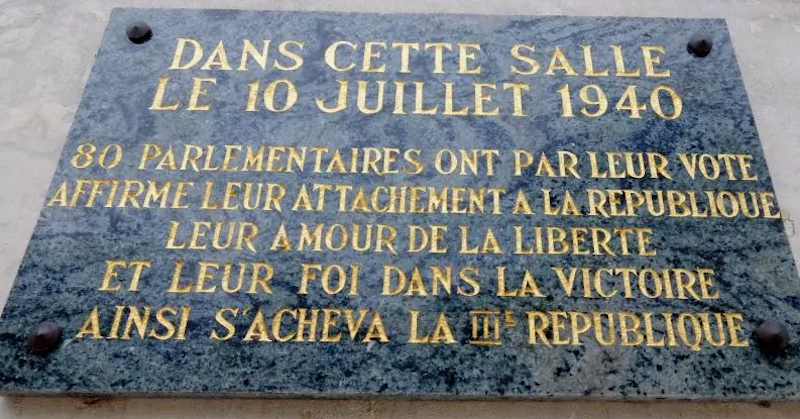 10 juillet : hommage aux 80 de Vichy
