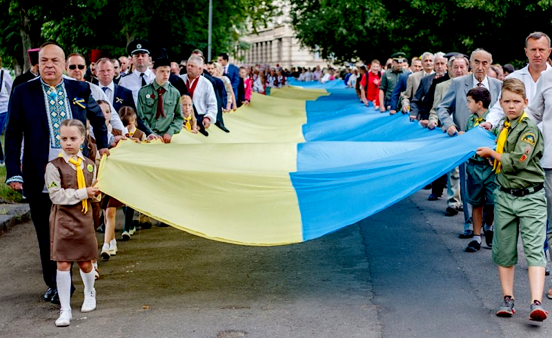 23 août : le Jour du drapeau ukrainien