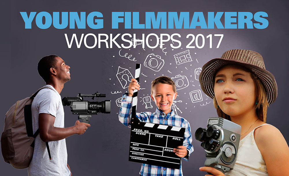 Young Filmmakers Workshhops poster for 2017.