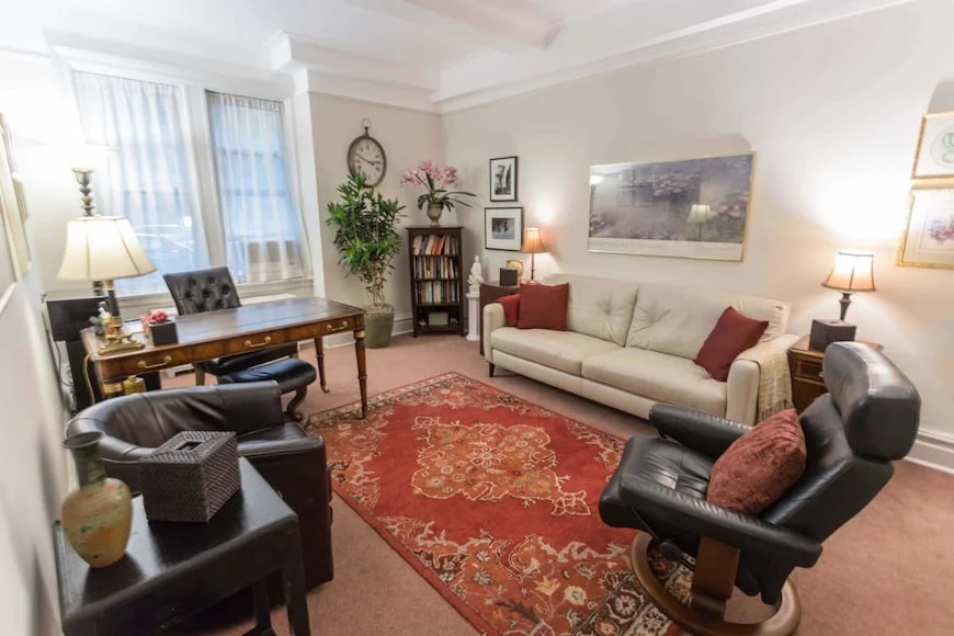 Interior of Dr. Ellen Carni’s Office