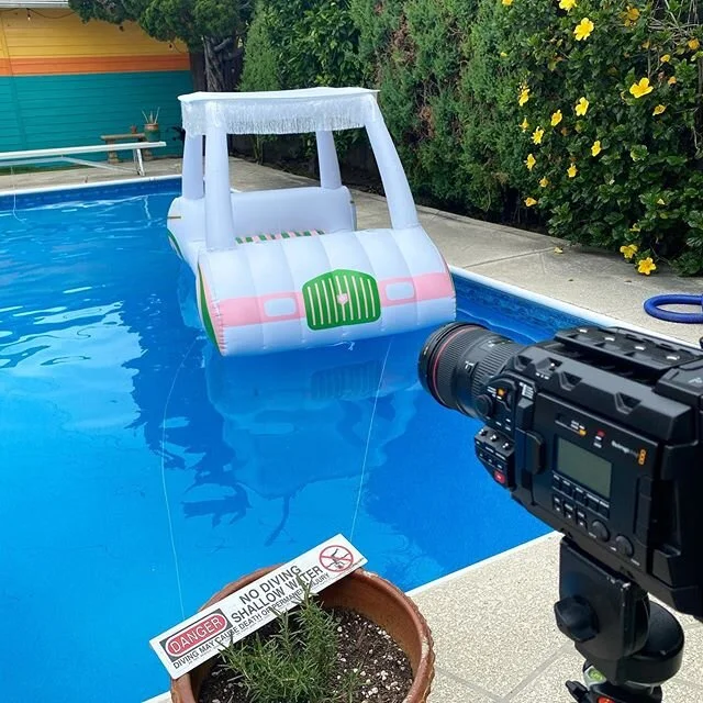 Its @beauxgrisgris #BungalowParadise music video shoot day 1! How we@shoot a video in times of #covid... Catch BTS at KindReserveRecords.com