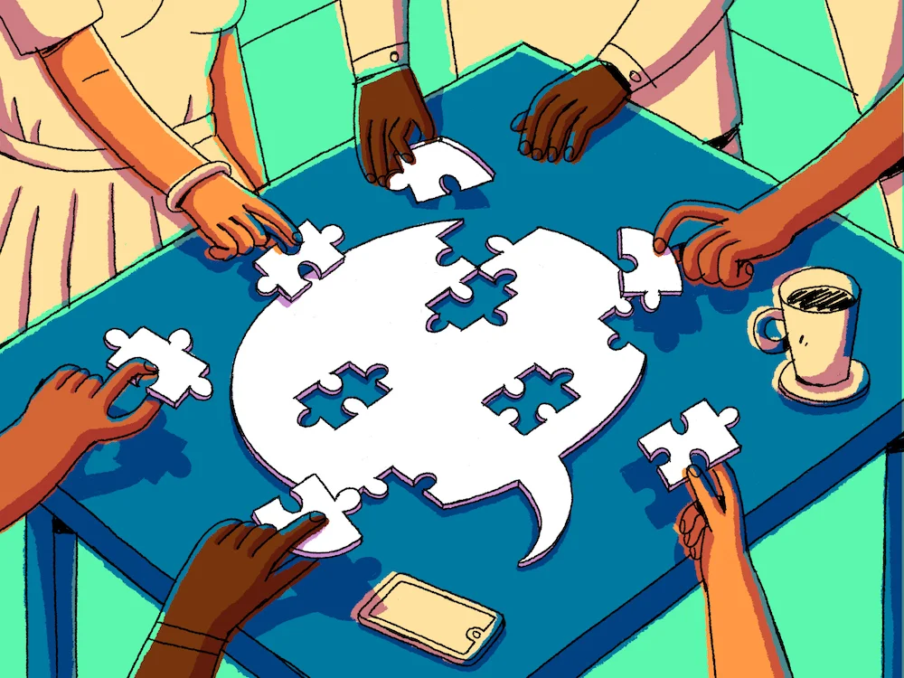 The conversation about mental health is made by all of us and the words we use. #mentalhealthchampions