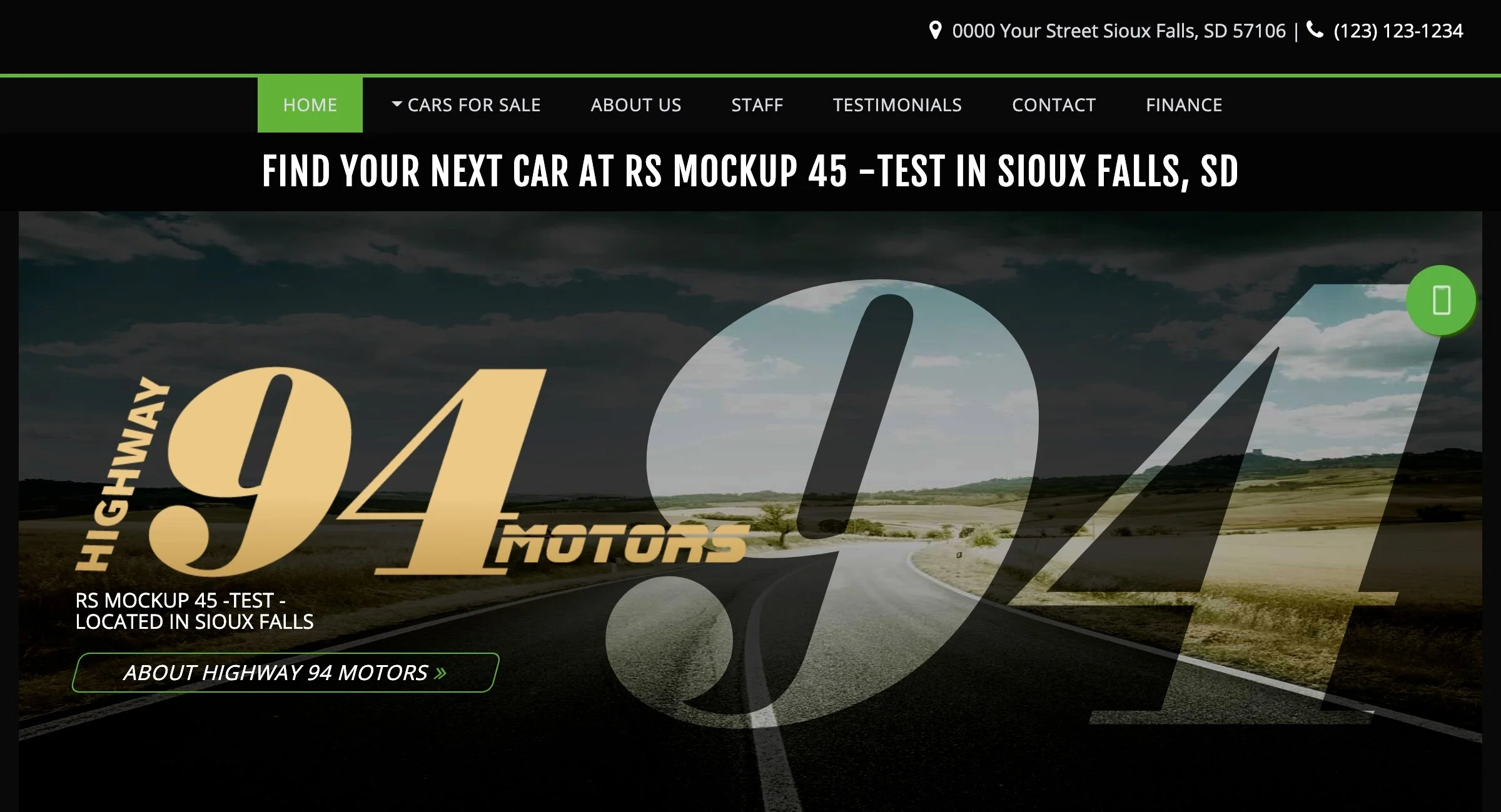 parallax image background with svg overlay and text on top