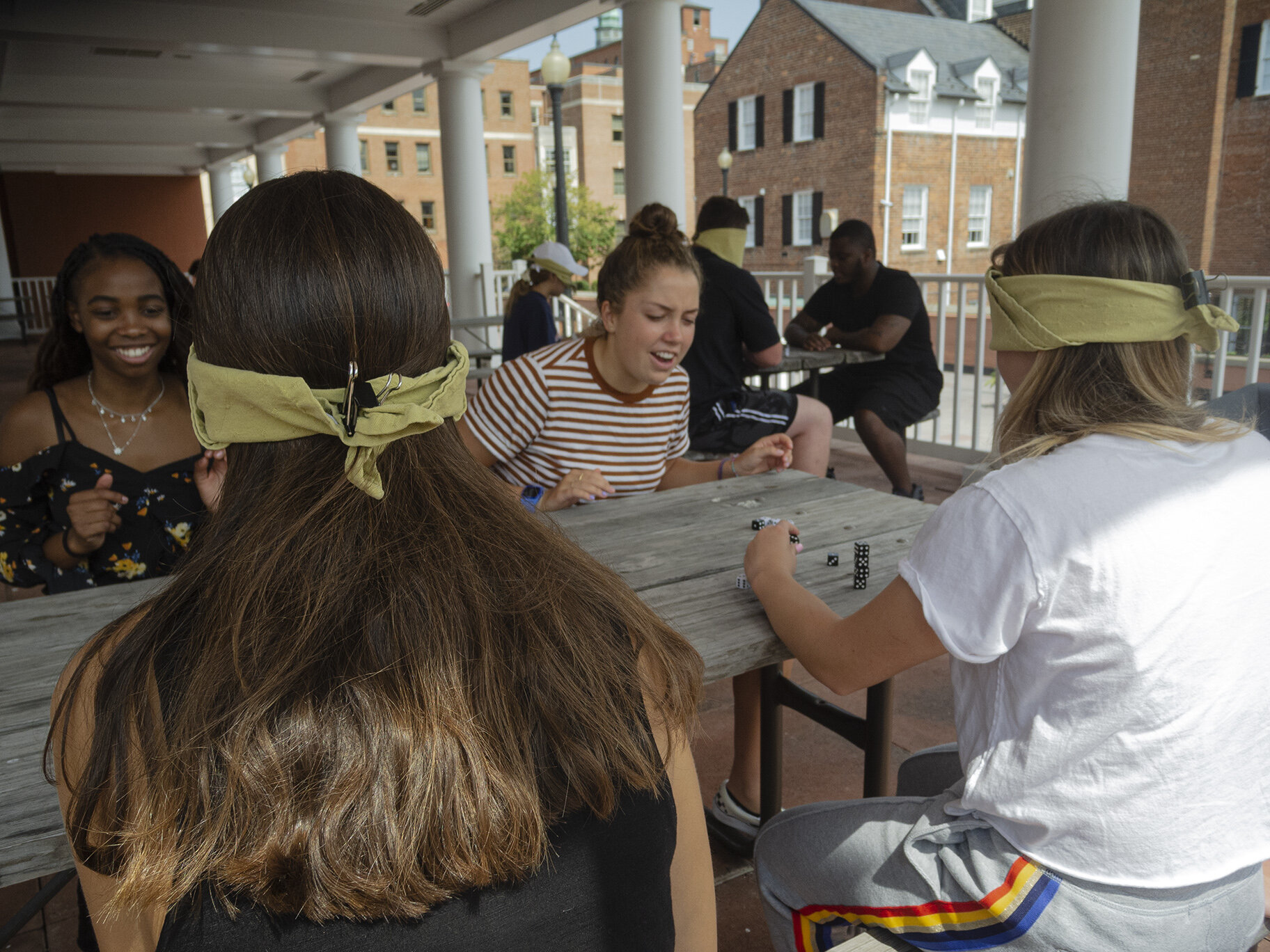 Dice and Blindfolds