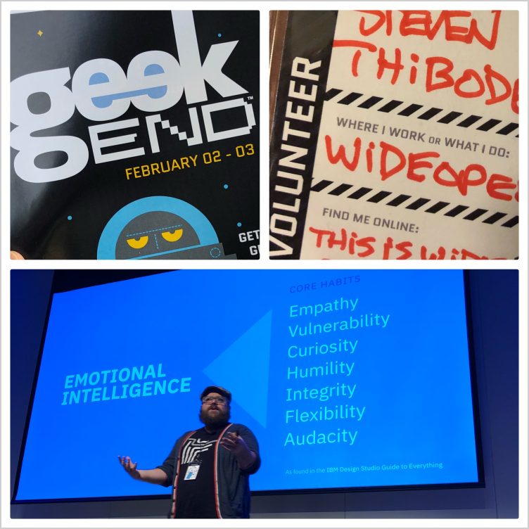 Geekend Tech Conference: Emotional intelligence & customer centricity - Savannah, GA, Feb 2018