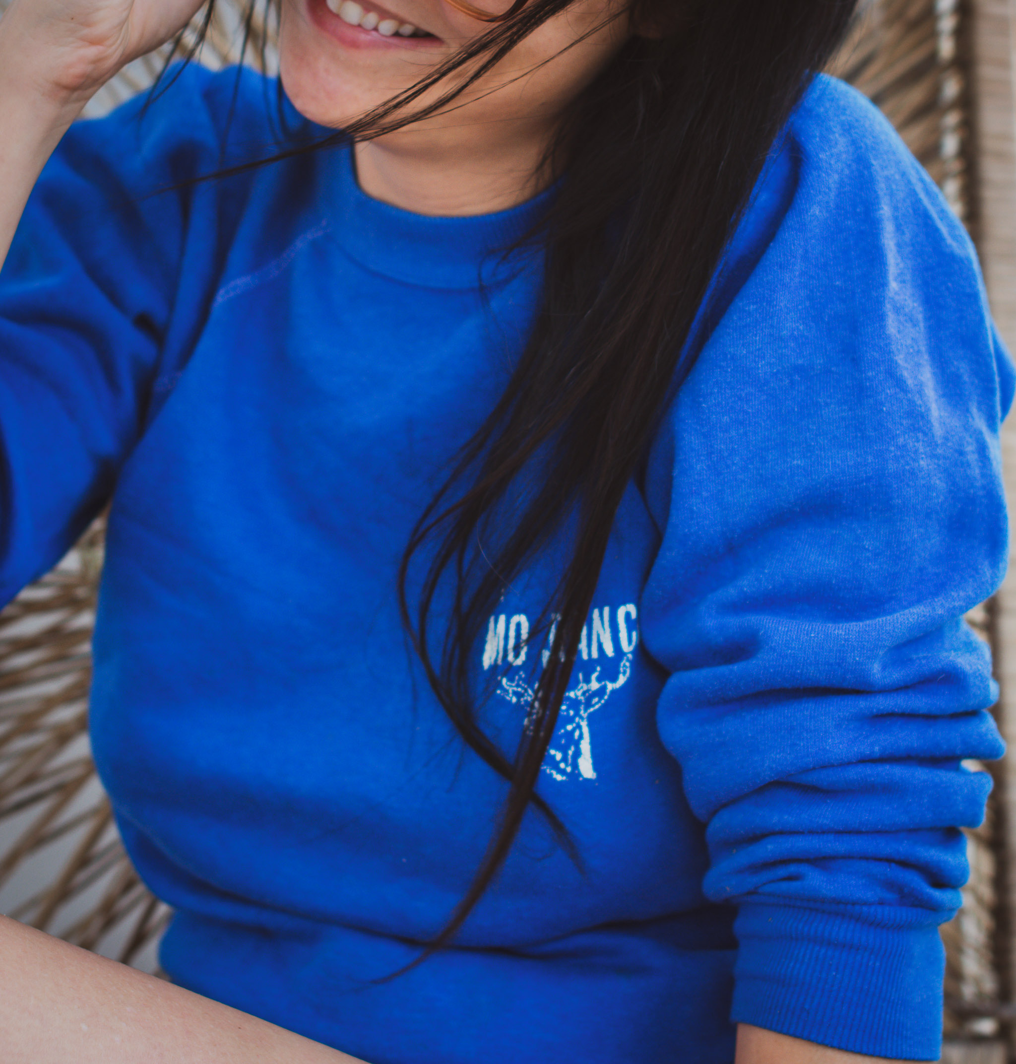 80’s Mo Ranch Blue Sweatshirt