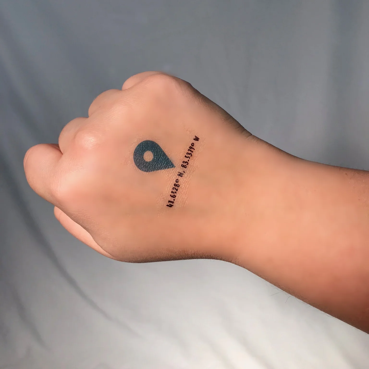 Toledo Gps Temporary Tattoo Yeah I M From Toledo