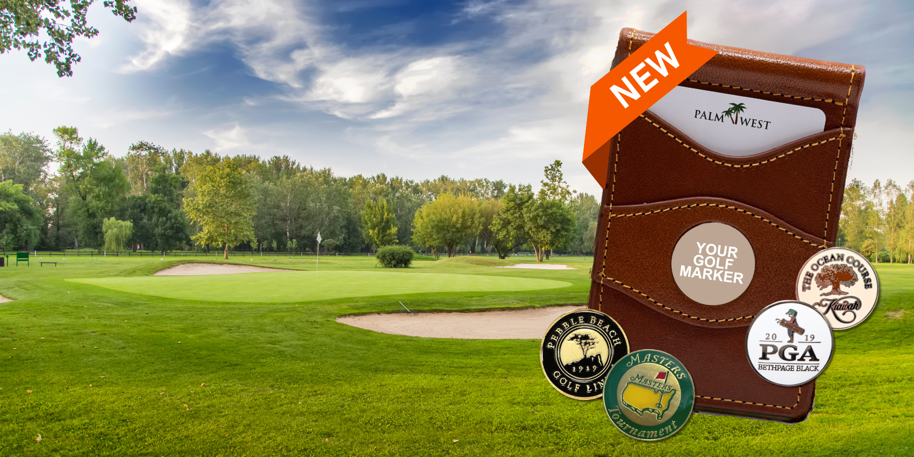 Fore-tify Your Style: Personalize Your Swing with Our Customizable Golf Ball Marker Wallets!