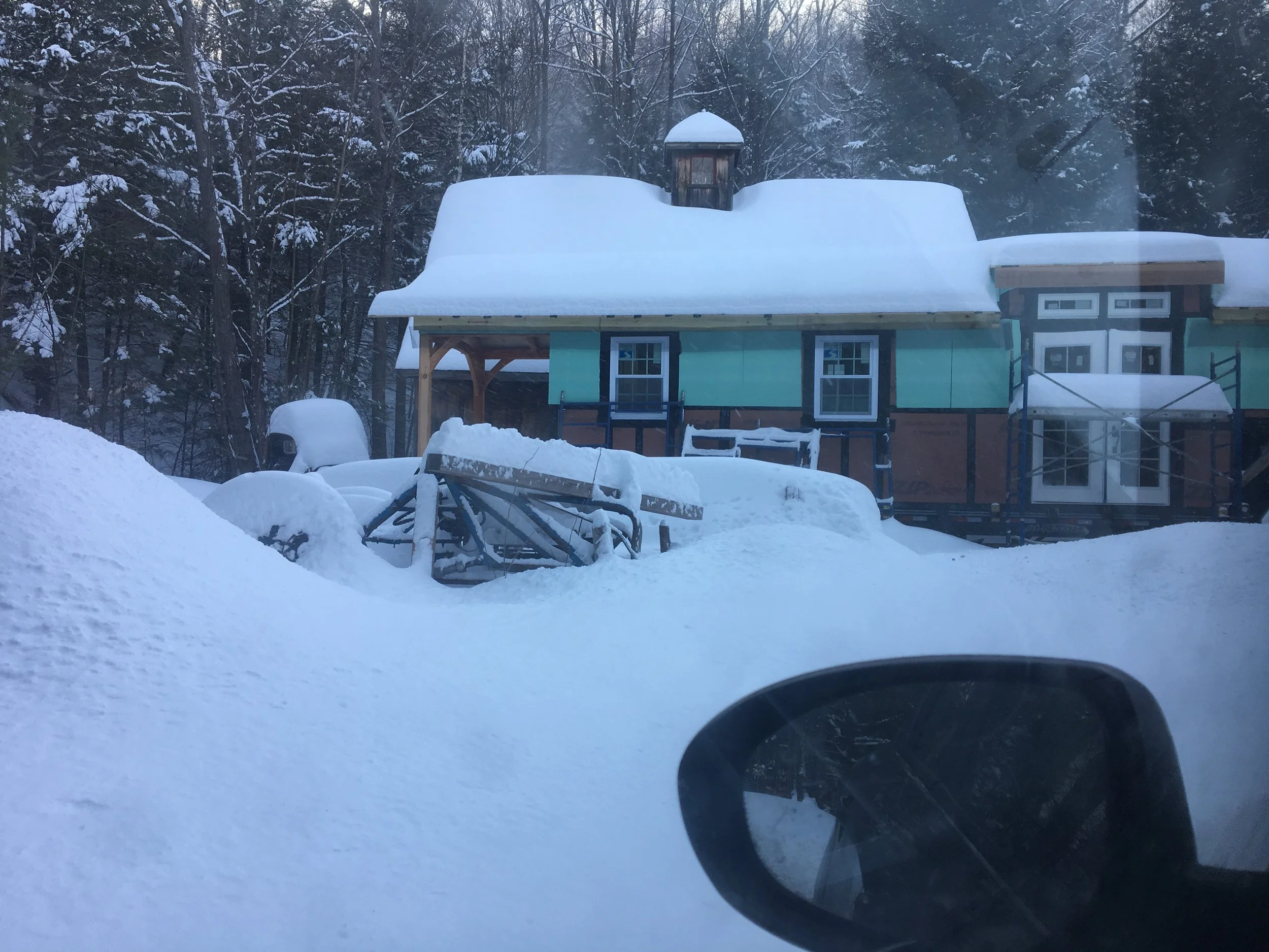 Snow! Ugh.