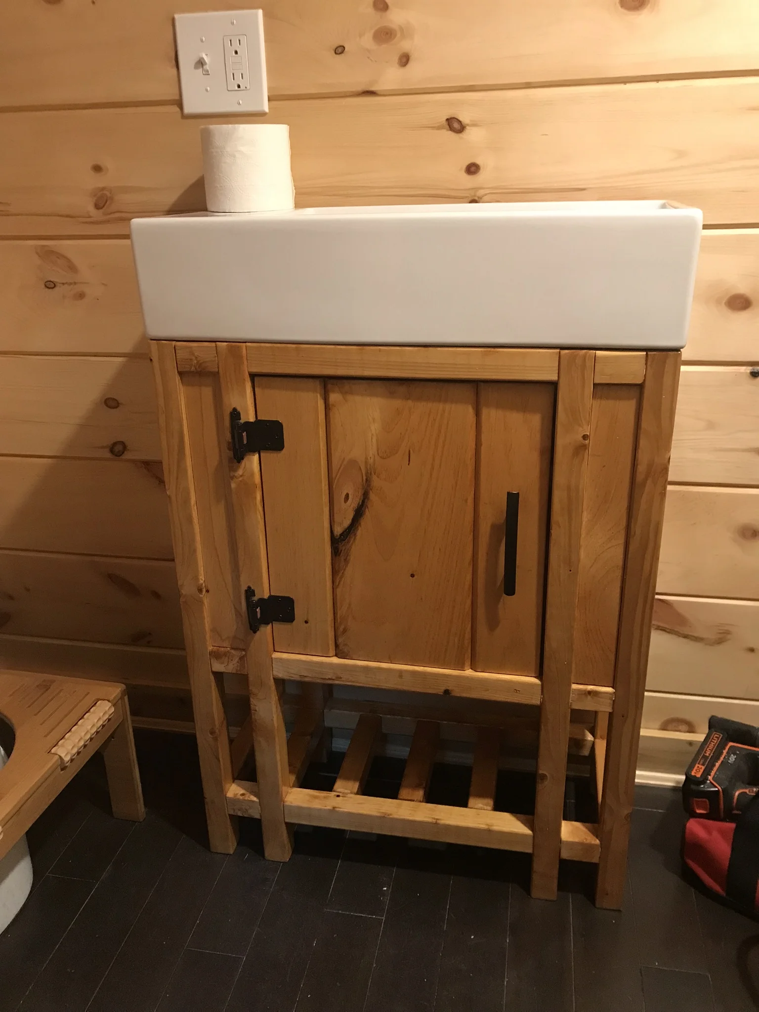 Vanity, Shelves, &amp; Bathroom Accessories, oh my!