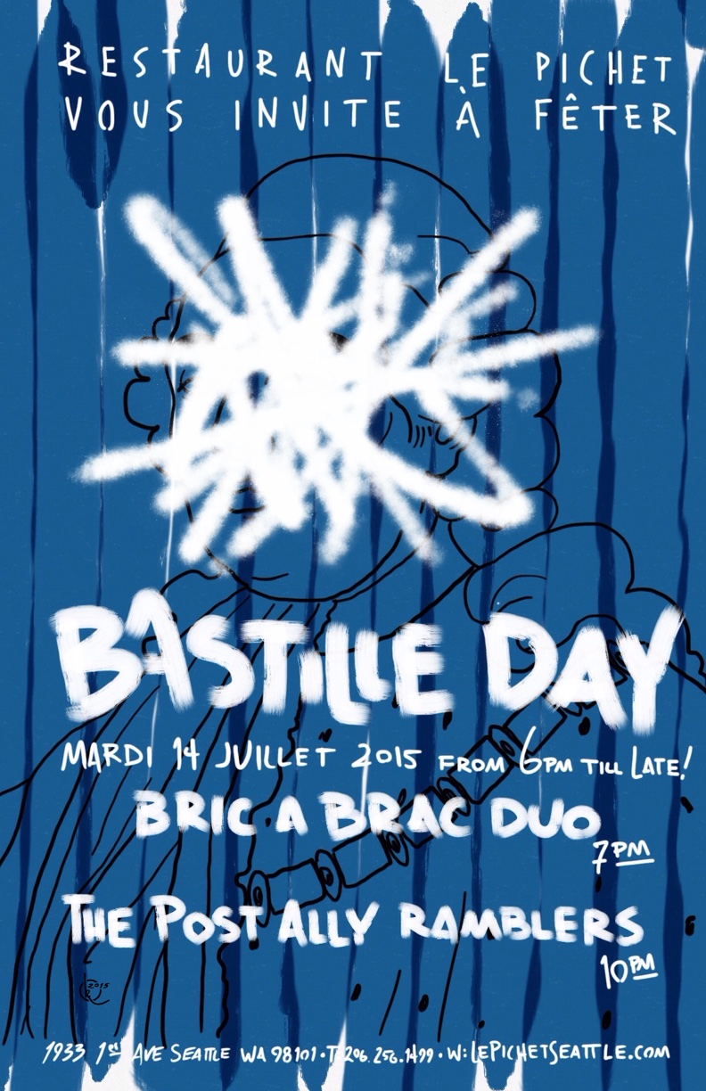 Bastille Day 2015 (Blue)